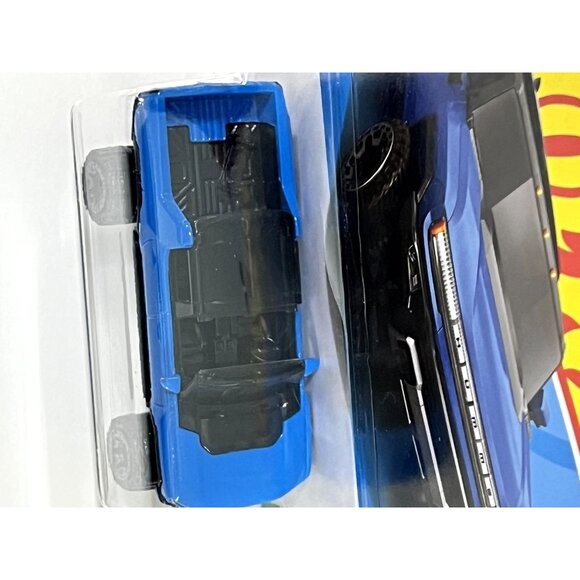 Hot Wheels 2024 GMC Hummer EV Blue HW Green Speed Diecast Truck 1:64 NOC - Picture 6 of 7